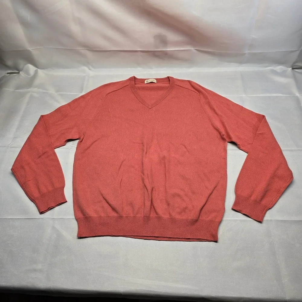 J Crew Cashmere Blend Sweater XL  Men  V‎ Neck